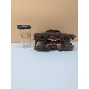 Harry Potter Book of Monsters Puppet Toy Figure Plush + Cursed Child Tumbler